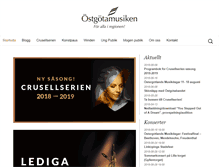Tablet Screenshot of ostgotamusiken.se